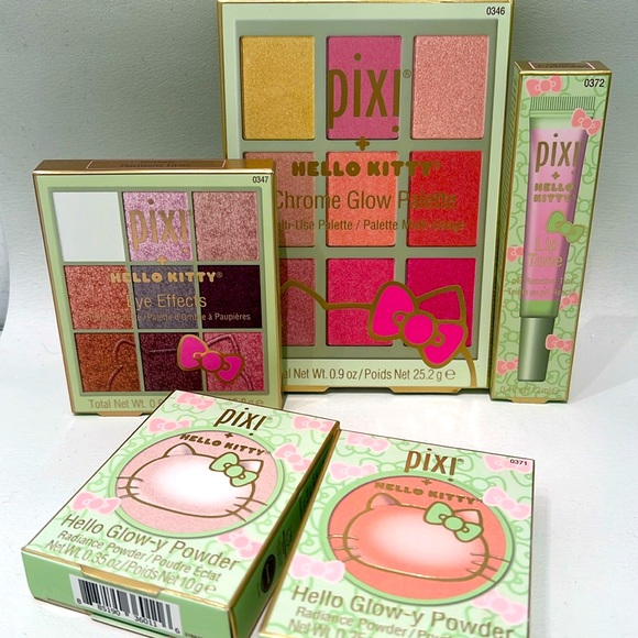 Pixi Other - Pixi Hello Kitty Makeup 5 full size products Bundle